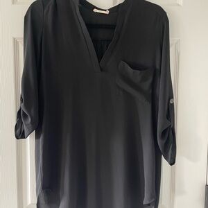 Elegant Black Women's Top